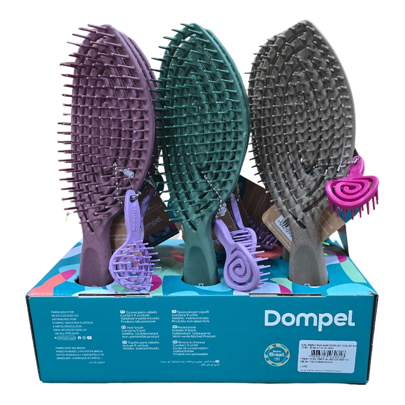 Dompel Amazônia - Display de Escovas com 9 unidades