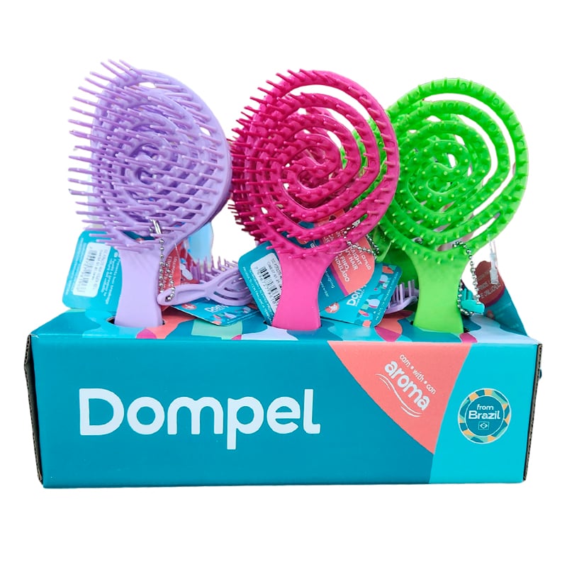 Dompel Pirulito - Display de Escovas com 9 Unidades