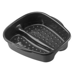 Dompel Compact Preta - Bacia de Pedicure