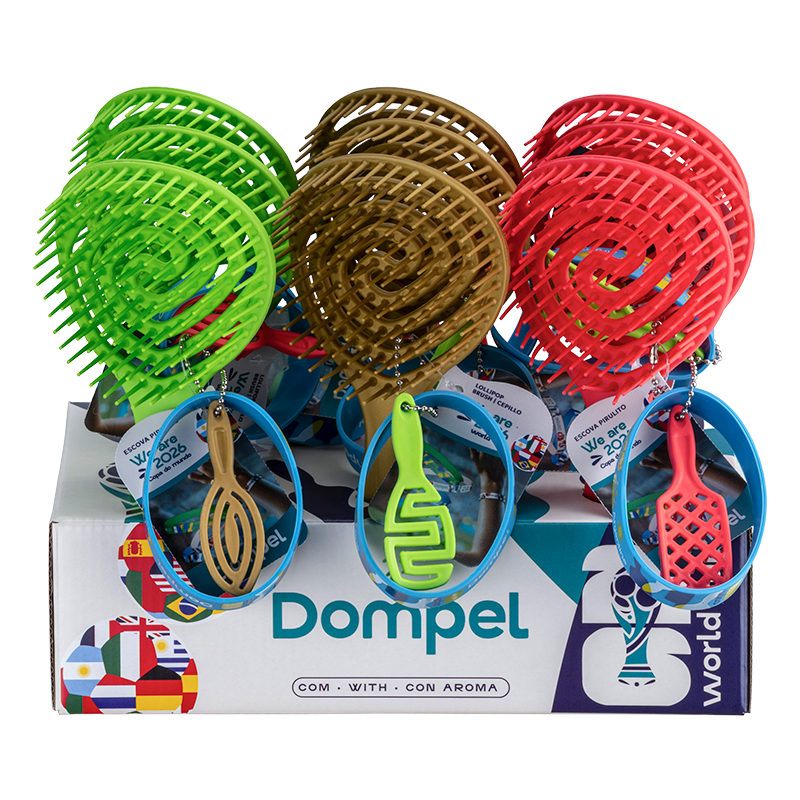 Dompel Copa do Mundo Argentina - Display de Escovas com 9 Unidades