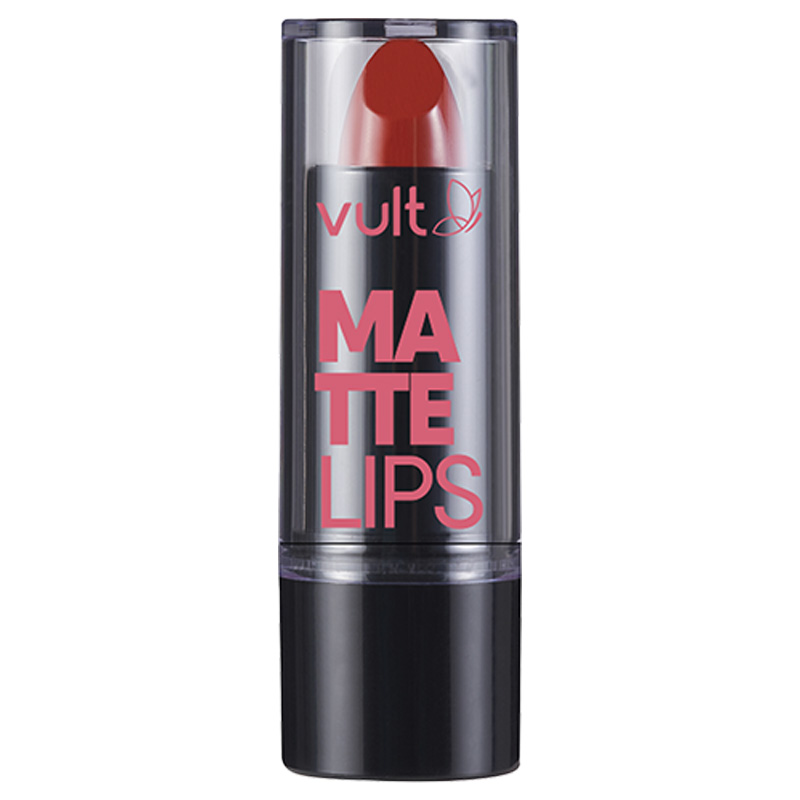Vult Matte Lips Vermelho Real - Batom Matte 3,8g