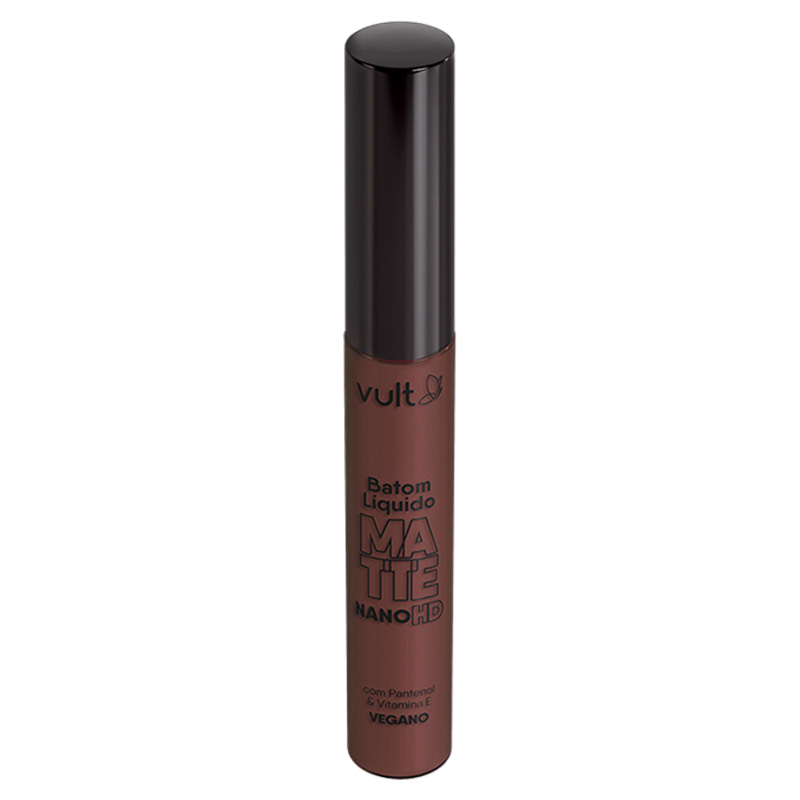 Vult Nano HD Castanho Escuro - Batom Líquido Matte 5ml
