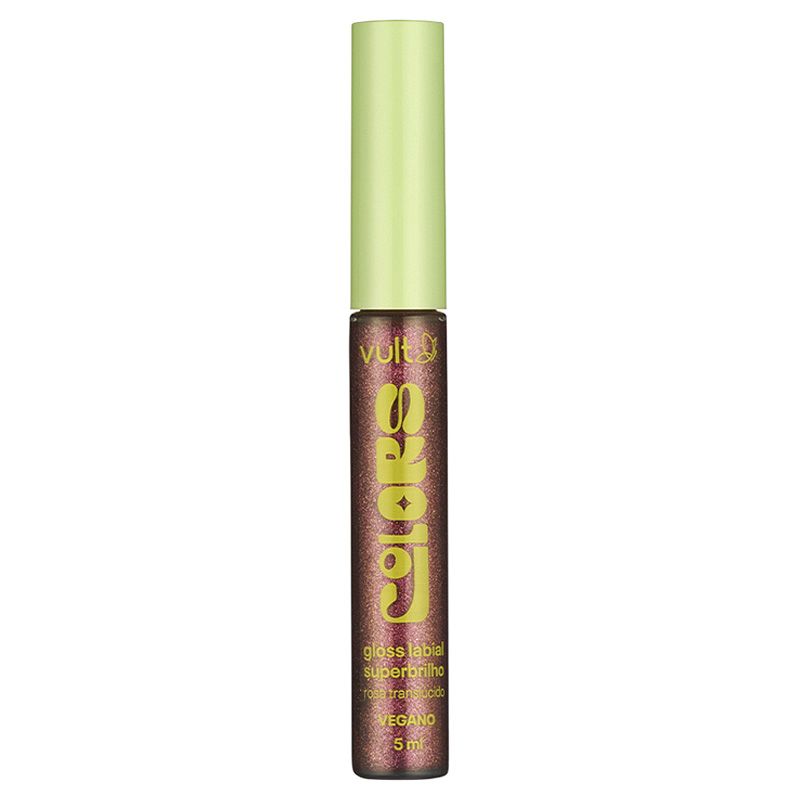 Vult Colors Superbrilho Rosa Translúcido - Gloss Labial  5ml