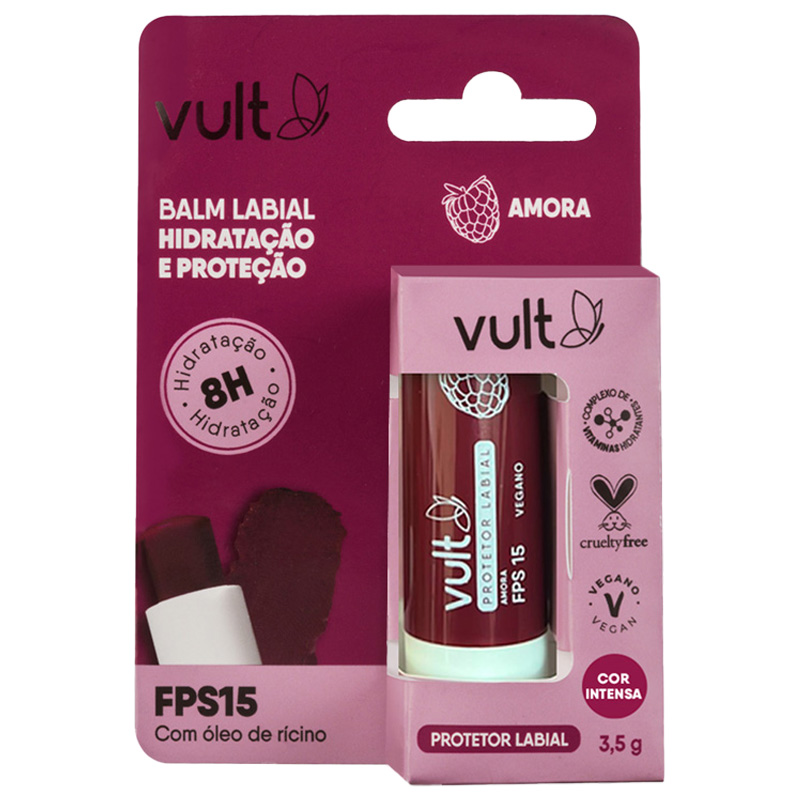 Vult Balm Amora - Protetor Labial 3,5g