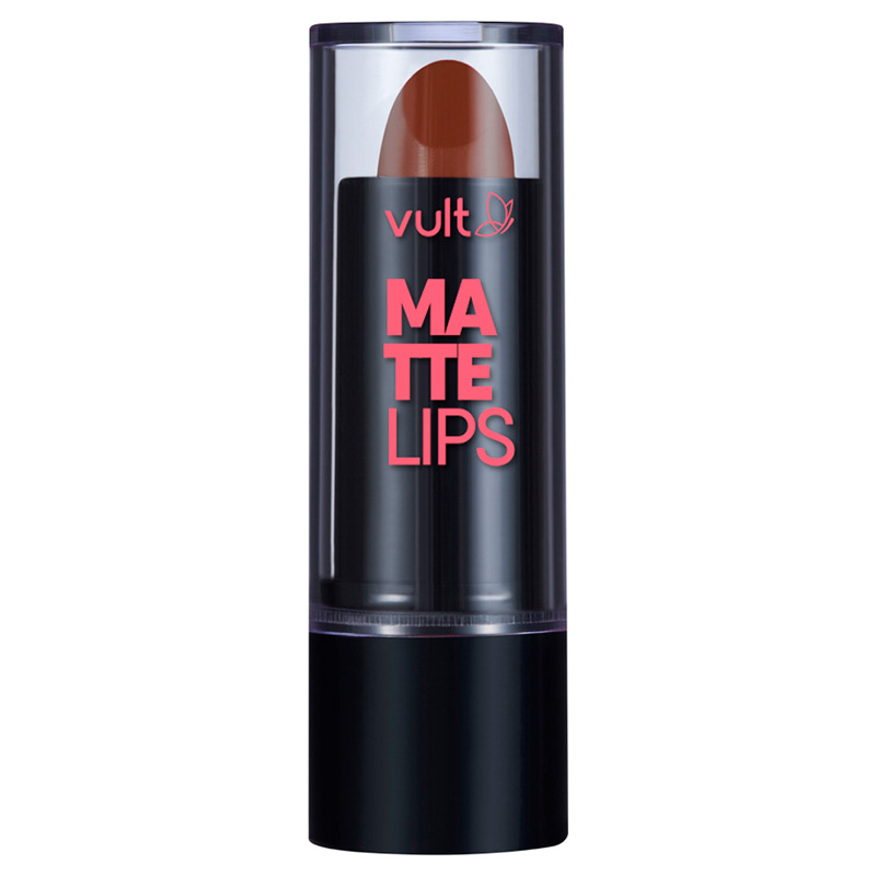 Vult Matte Lips Marrom Chocolate - Batom Matte 3,8g