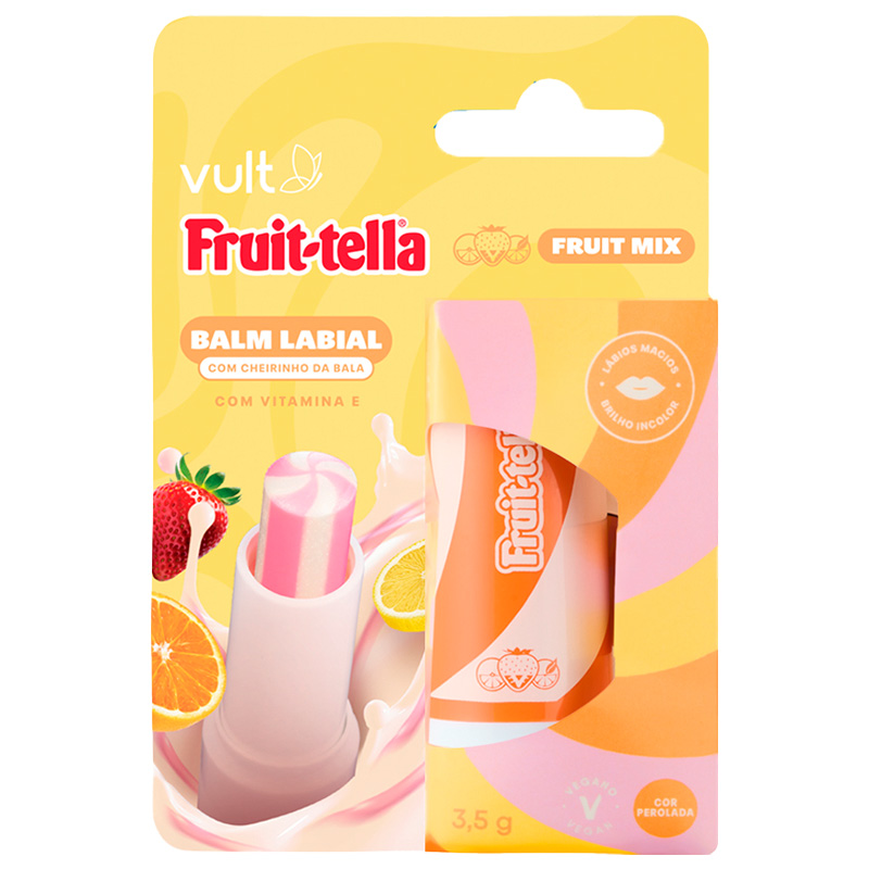 Vult Fruittella Fruit Mix - Balm Protetor Labial 3,5g