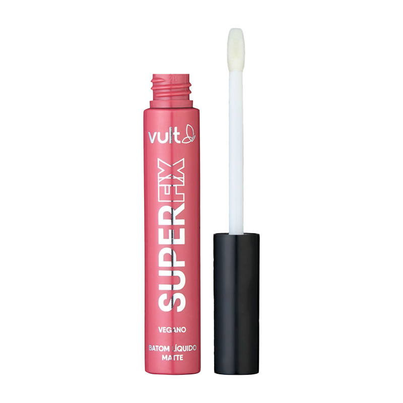 Vult Super Fix Rosa Queimado - Batom Líquido Matte 5ml