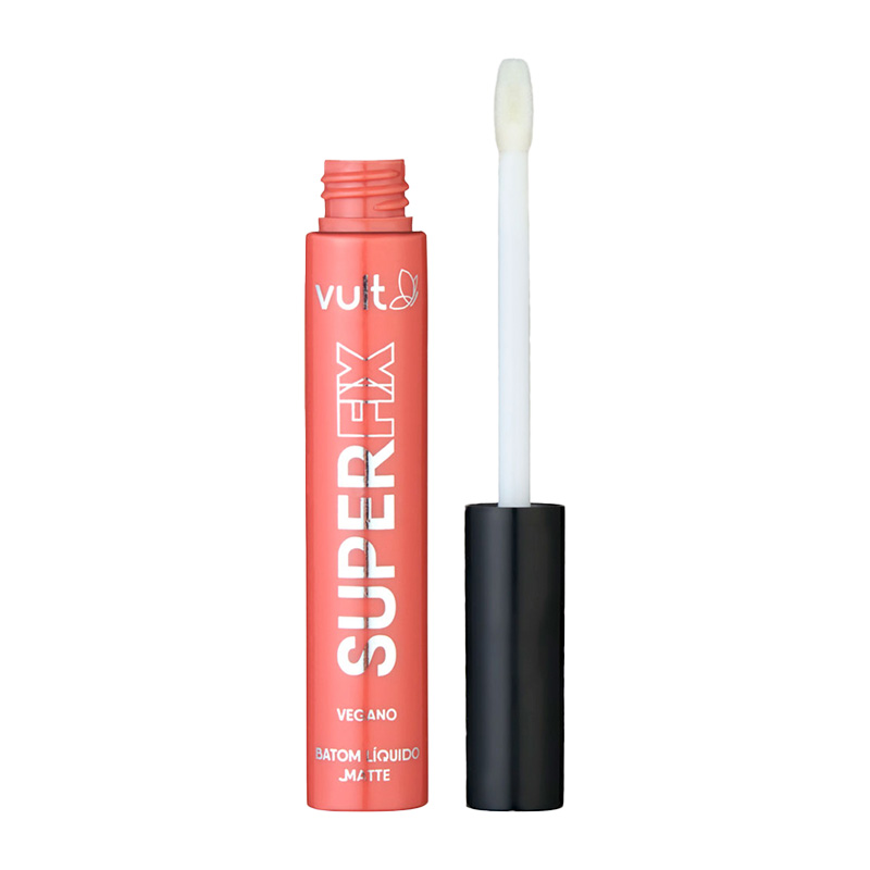 Vult Super Fix Castanho Natural - Batom Líquido Matte 4ml