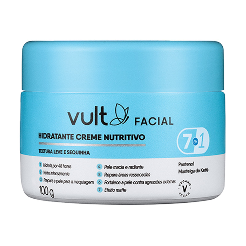 Vult Care Nutritivo - Creme Hidratante Facial 100g