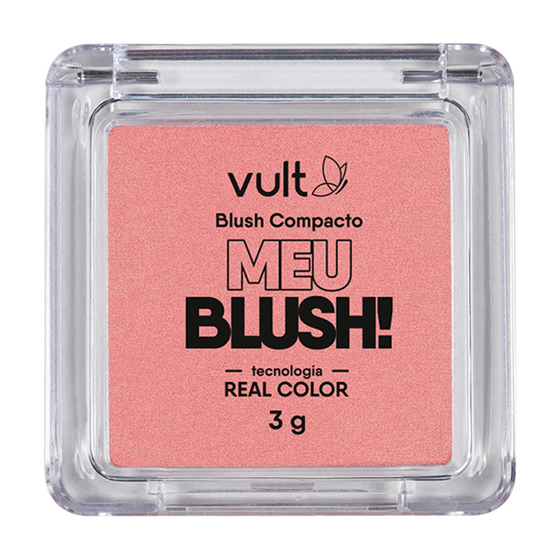 Vult Meu Blush! Rosa Perolado - Blush Compacto 3g