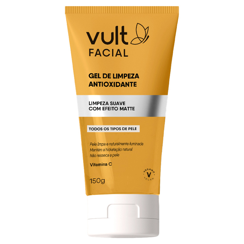 Vult Care - Gel Limpeza Facial Antioxidante 150g