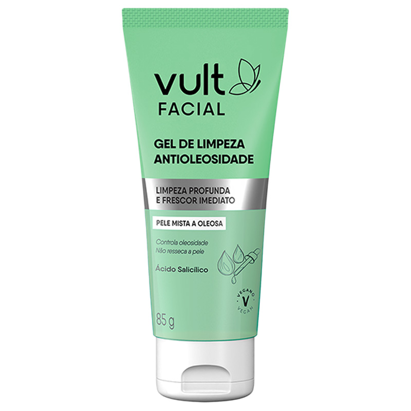 Vult Care - Gel de Limpeza Antioleosidade Facial 85g