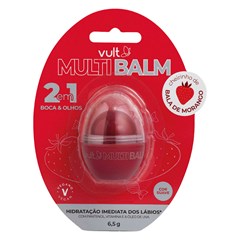 Vult Multi Balm Morango - Balm Labial 2 em 1 6,5g