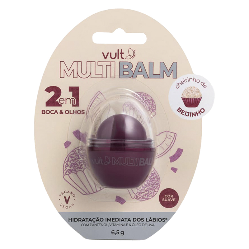 Vult Multi Balm Beijinho - Balm Labial 2 em 1 6,5g