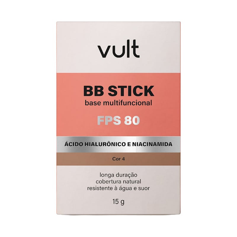 Vult BB Stick Cor 4 - Base em Stick Multifuncional FPS 80 15G