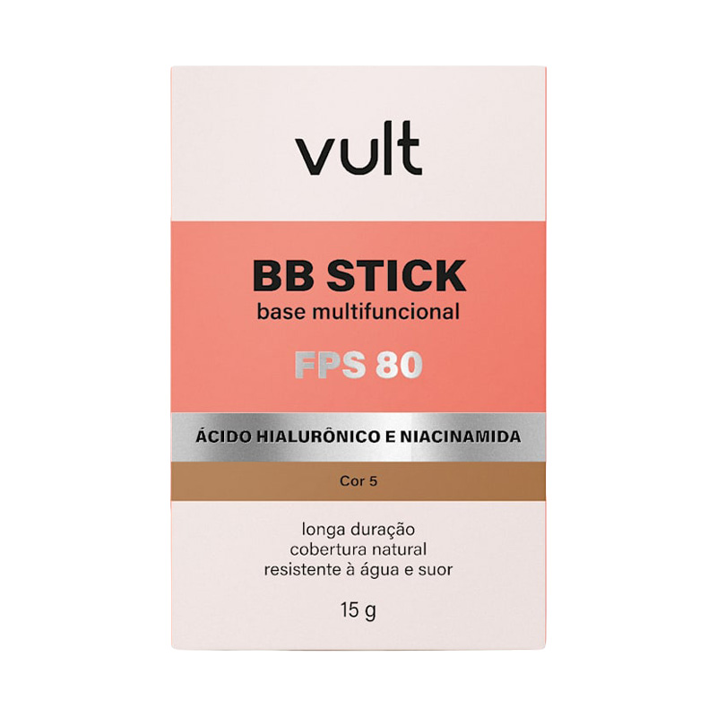 Vult BB Stick Cor 5 - Base em Stick Multifuncional FPS 80 15G
