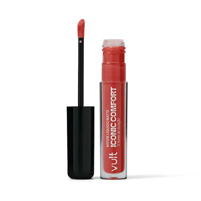 Vult Iconic Coral Ousadia - Batom Líquido Matte 4ml