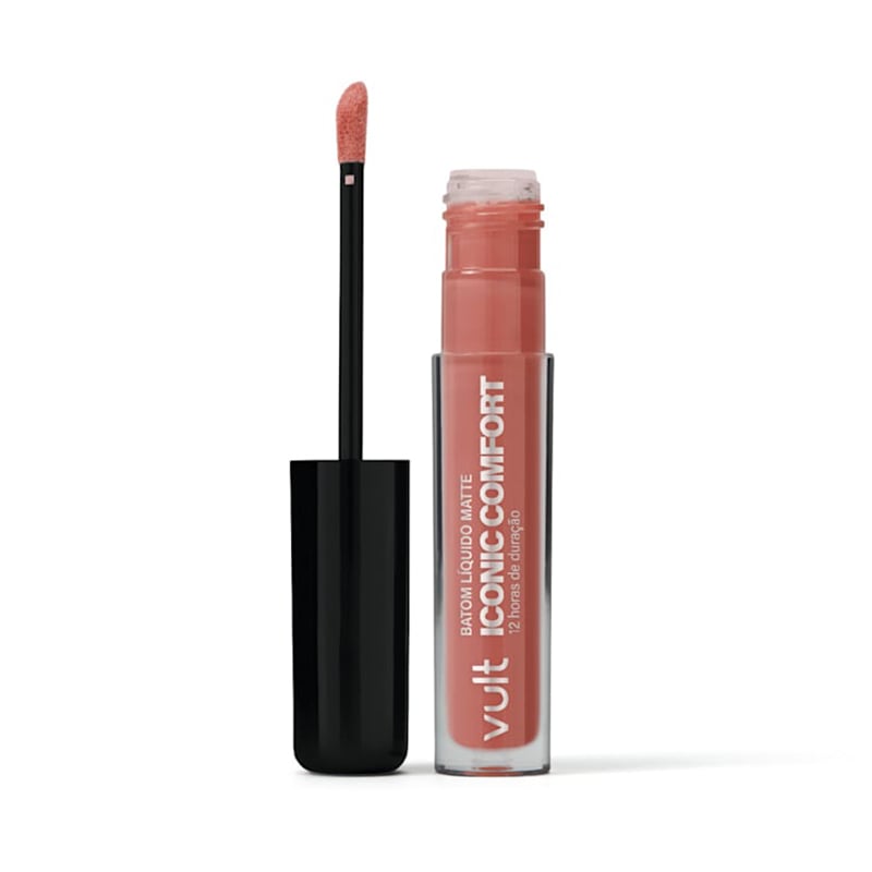Vult Iconic Marrom Atitude - Batom Líquido Matte 4ml