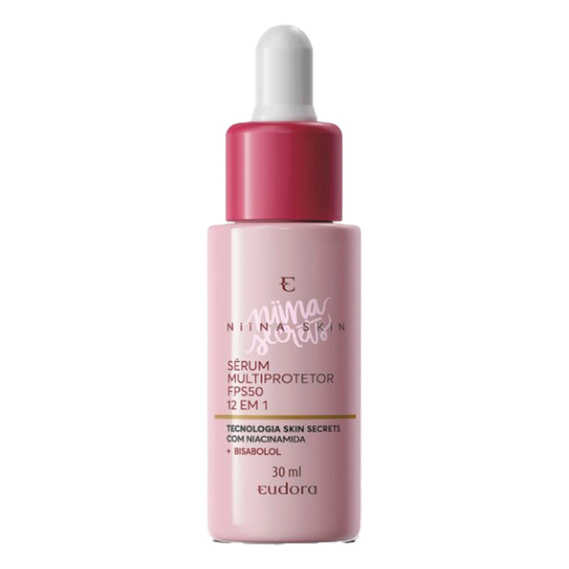Eudora Niina Secrets Skin - Sérum Facial FPS 50 12 em 1 30ml