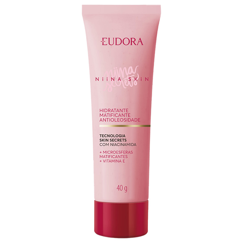 Eudora Niina Secrets Skin - Hidratante Facial Antioleosidade Matificante 40g