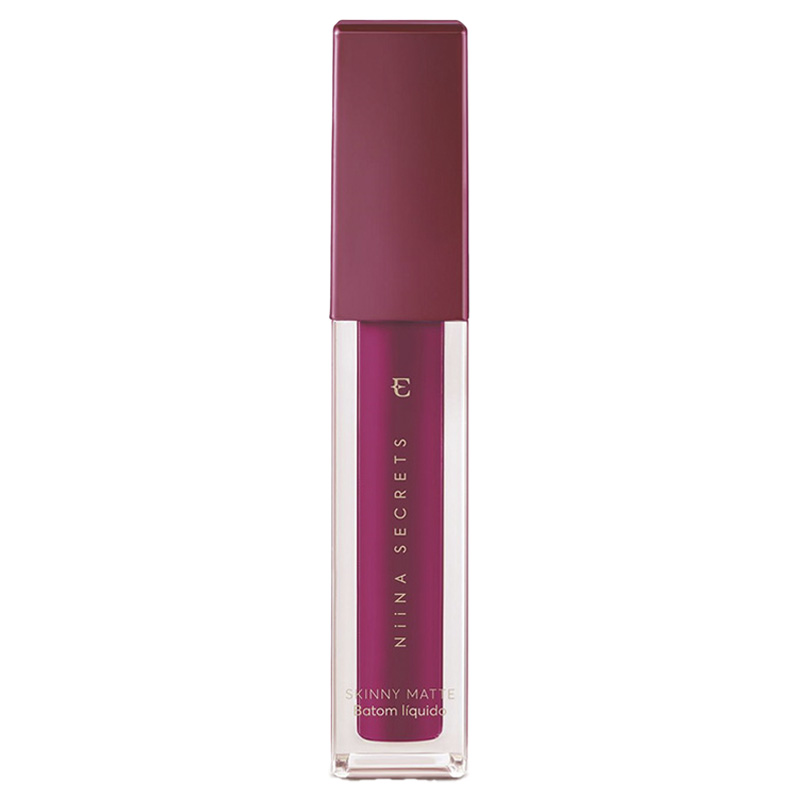 Eudora Niina Secrets Skinny Pink Peônia - Batom Líquido Matte 5ml
