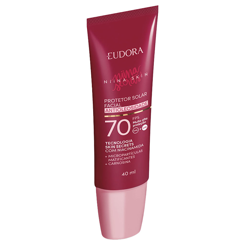 Eudora Niina Secrets Skin - Protetor Solar Facial FPS 70 40ml