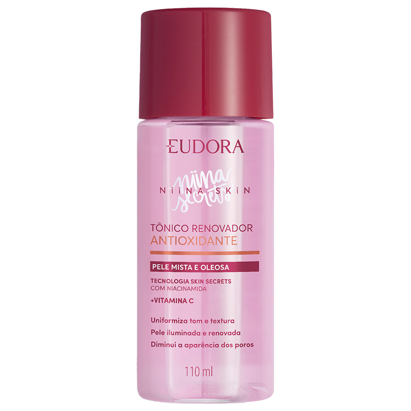 Eudora Niina Secrets Skin - Tônico Renovador Antioxidante 110ml