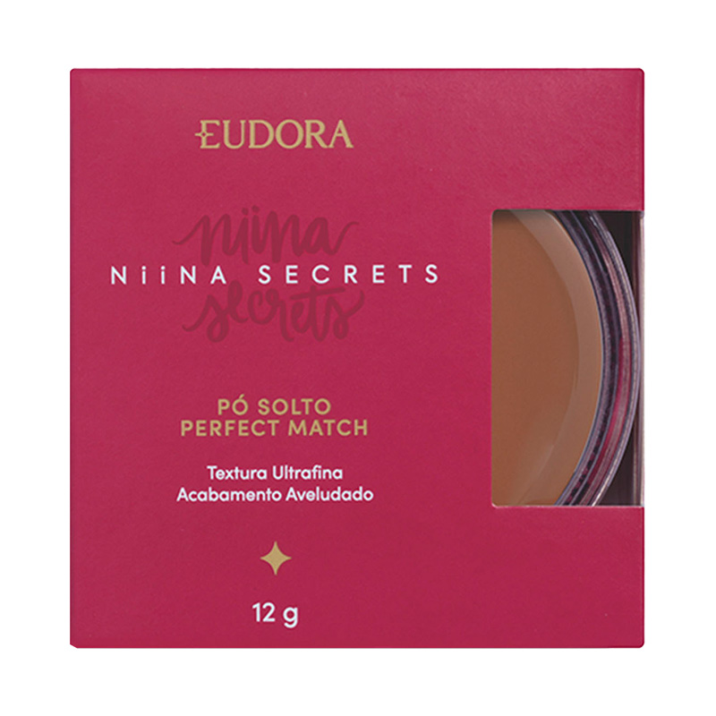 Eudora Niina Secrets Perfect Match 6 - Pó Solto 12g