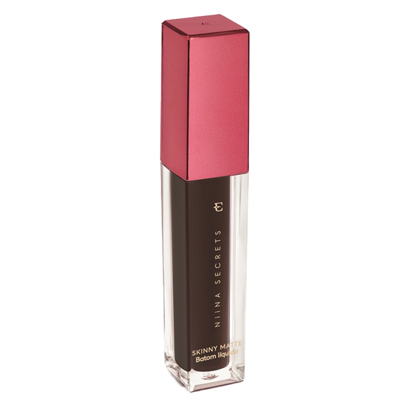 Eudora Niina Secrets Skinny Marrom Lírio - Batom Líquido Matte 5ml