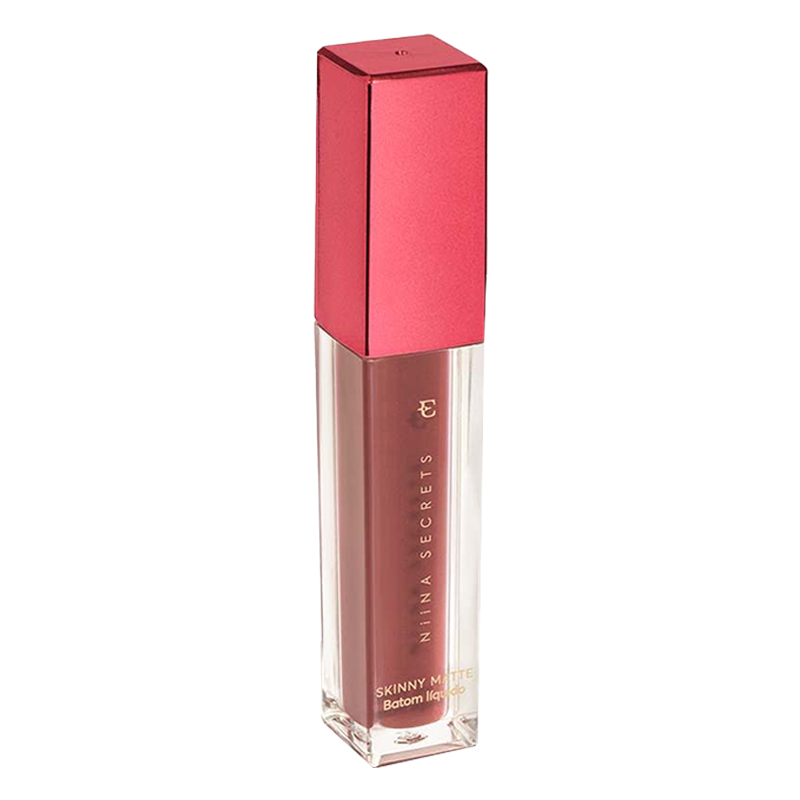 Eudora Niina Secrets Skinny Malva Camélia - Batom Líquido Matte 5ml