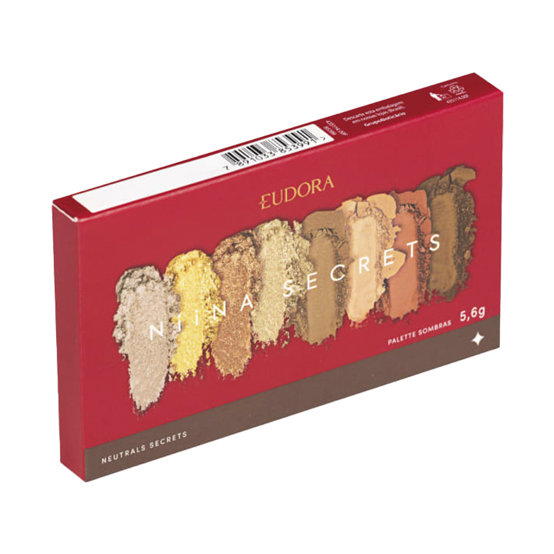 Eudora Niina Secrets Neutrals - Paleta de Sombras 5,6g