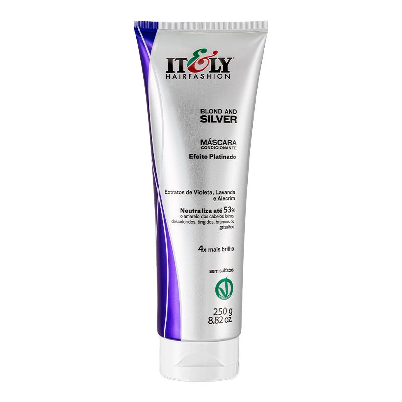Itely - Máscara Capilar Matizadora Blond And Silver 250g