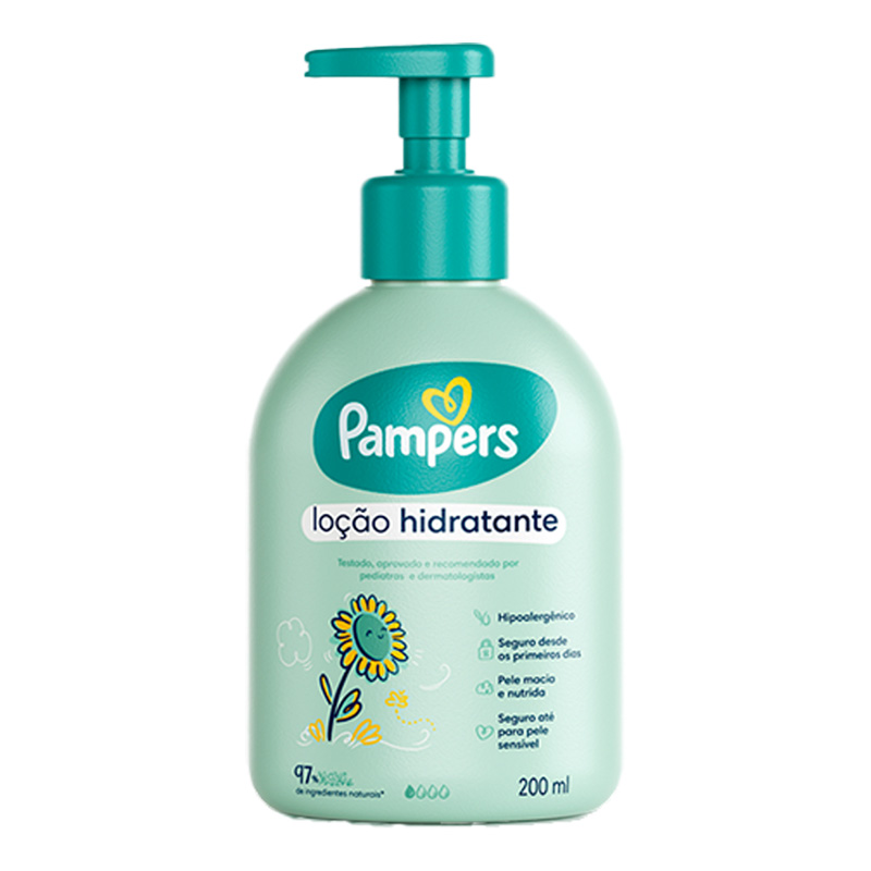 Pampers Girassol - Loção Hidratante Corporal 200ml