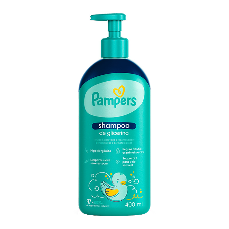Pampers Glicerina - Shampoo 400ml