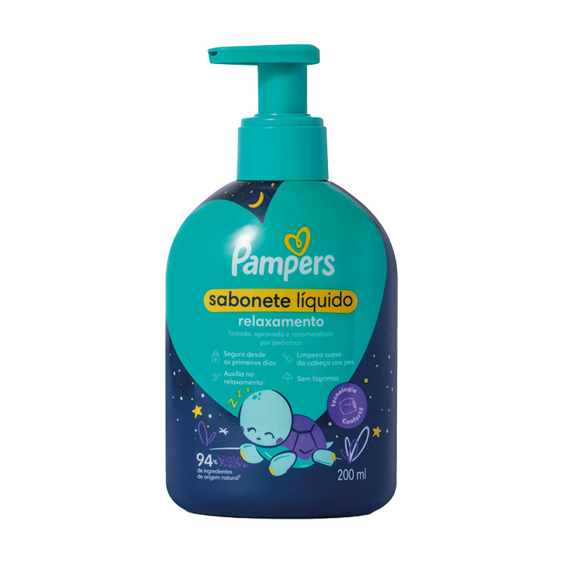Pampers Relaxamento - Sabonete Líquido 200ml