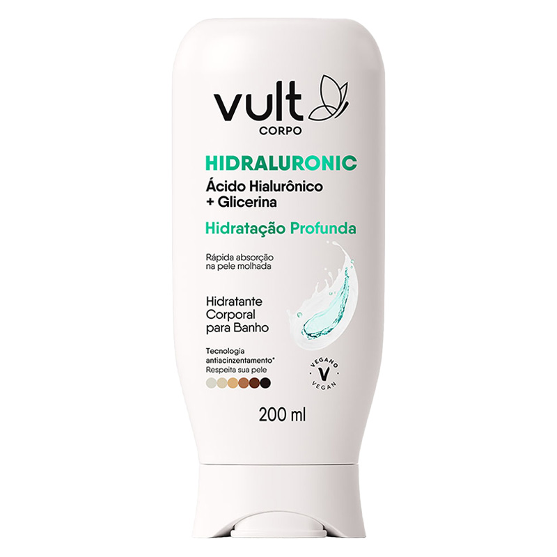 Vult Corpo Hidratação Profunda - Hidratante Corporal para Banho 200ml