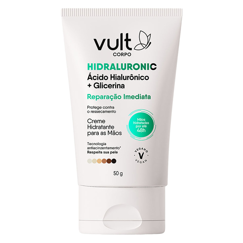 Vult Corpo Reparação Imediata - Creme Hidratante para as Mãos 50g