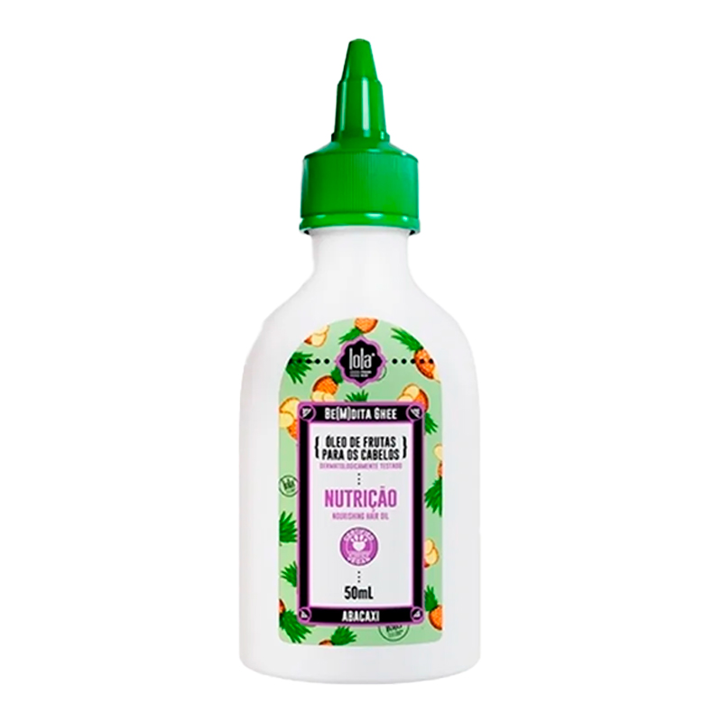 Lola Be(m)dita Ghee - Óleo Capilar de Nutrição Abacaxi 50ml