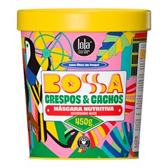 Lola Bossa - Máscara Capilar Nutritiva para Cabelos Crespos e Cacheados 450g
