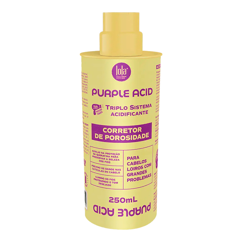 Lola Purple - Acidificante Corretor de Porosidade 250ml