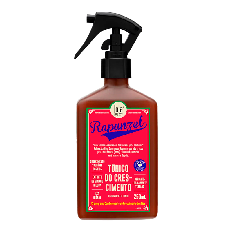 Lola Rapunzel - Tônico do Crescimento Capilar 250ml