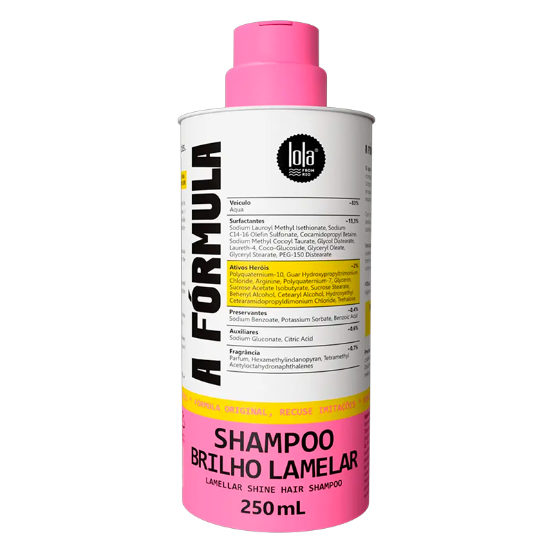 Lola A Fórmula - Shampoo Brilho Lamelar 250ml
