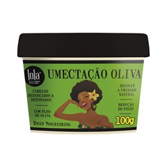 Lola Umectação Oliva - Máscara Capilar de Umectação 100g