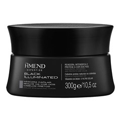 Amend Expertise Black Illumineted - Máscara Capilar Realce da Cor Preta 300g