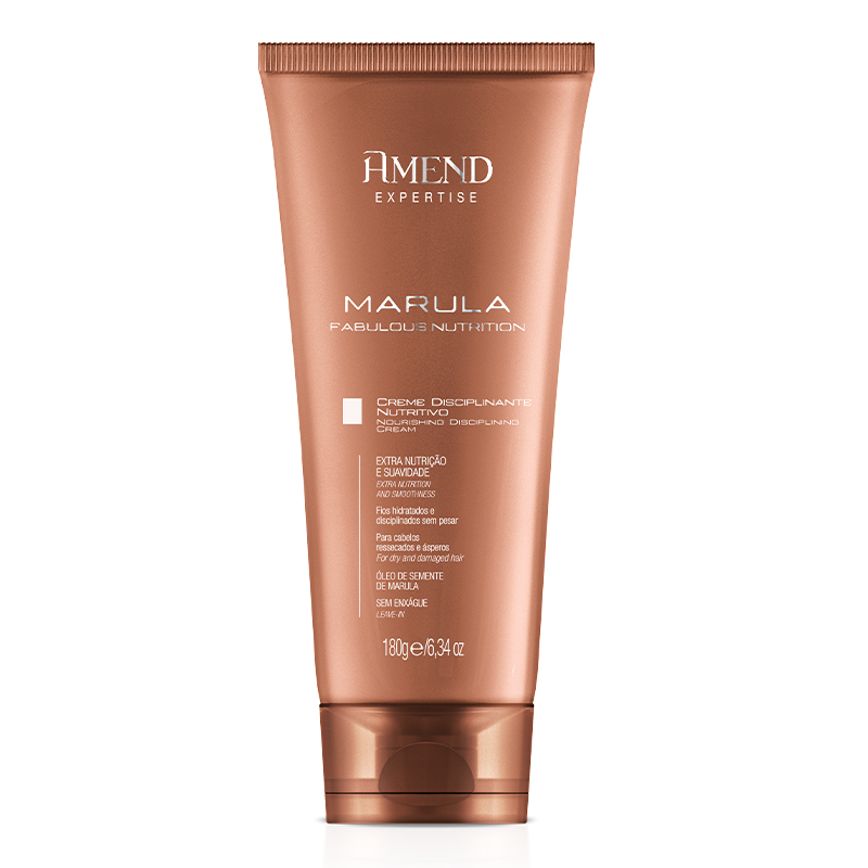 Amend Expertise Marula Fabulous Nutrition - Creme Disciplinante Nutritivo 180g