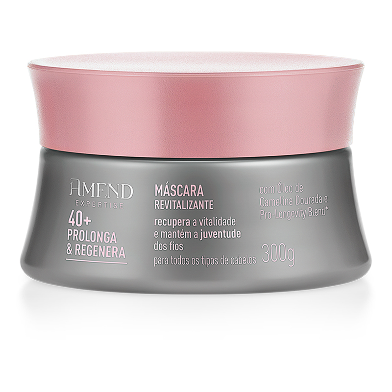 Amend Expertise Prolonga e Regenera 40+ - Máscara Capilar Revitalizante 300G