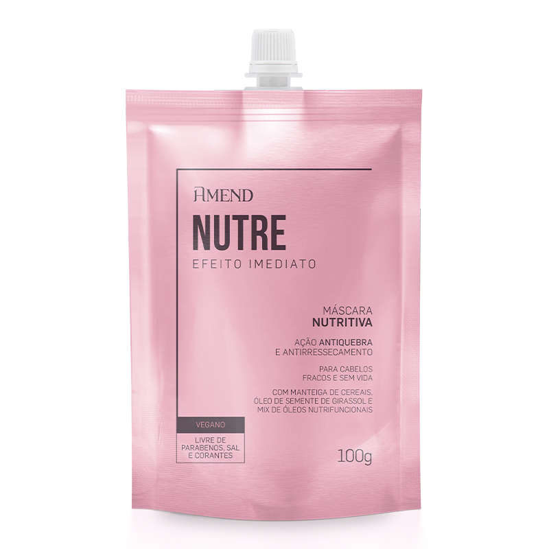 Amend Efeito Imediato - Máscara Capilar Nutritiva 100g