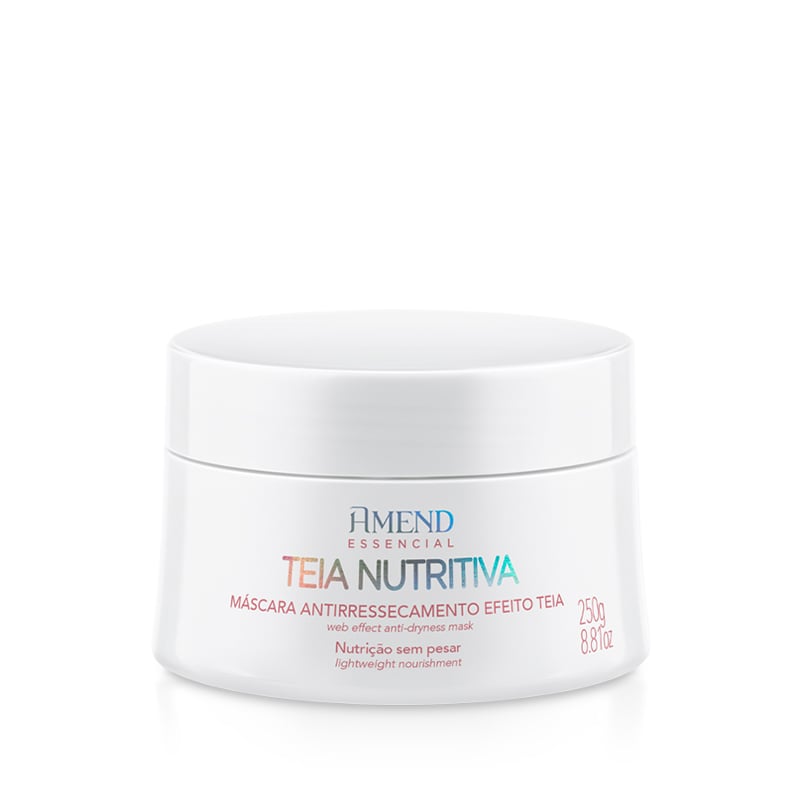 Amend Essencial - Máscara Capilar Antirressecamento Efeito Teia Nutritiva 250g
