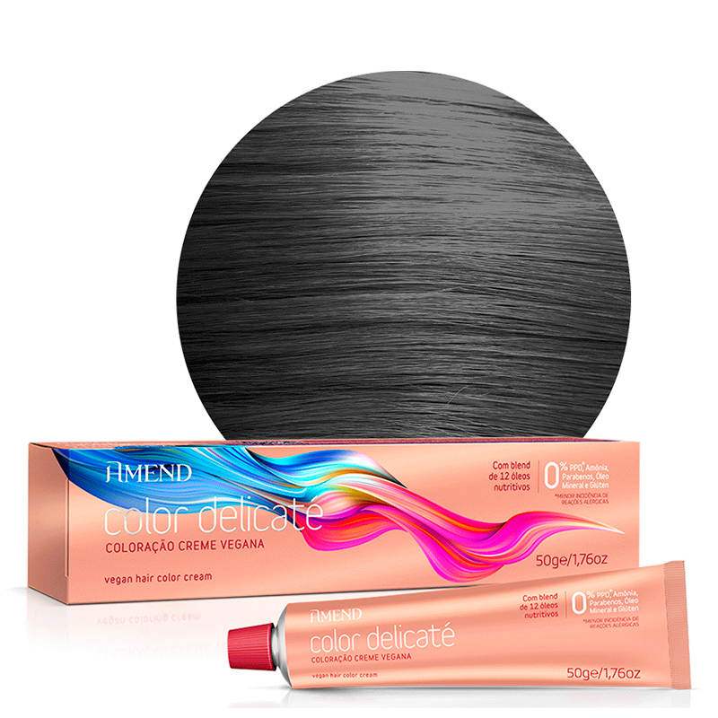 Amend Color Delicaté Cinza Intensificador - Coloração nº 0.1 50g