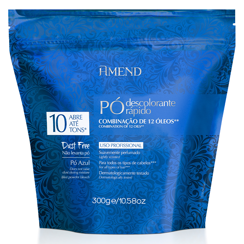 Amend - Pó Descolorante Rápido com 12 Óleos 300G